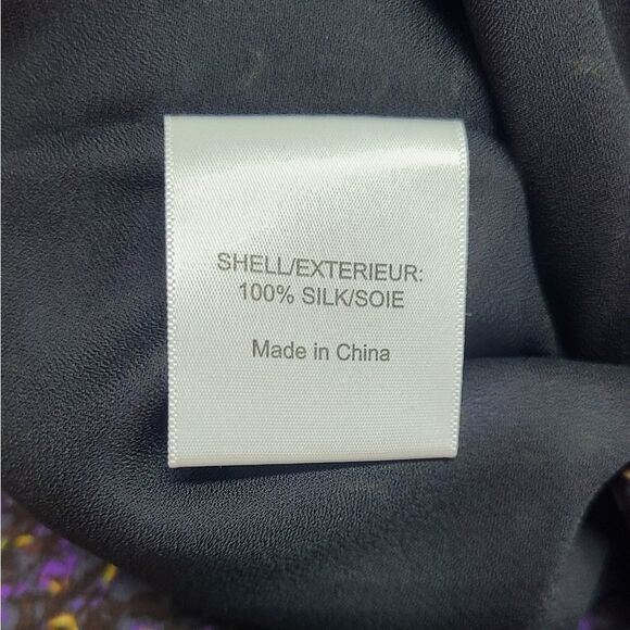 Tory Burch 100% Silk Ruffled Layered Mini Skirt size 8 - Picture 5 of 6